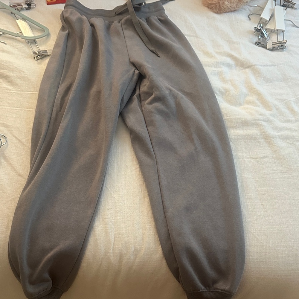 Gray Jogger Sweatpants